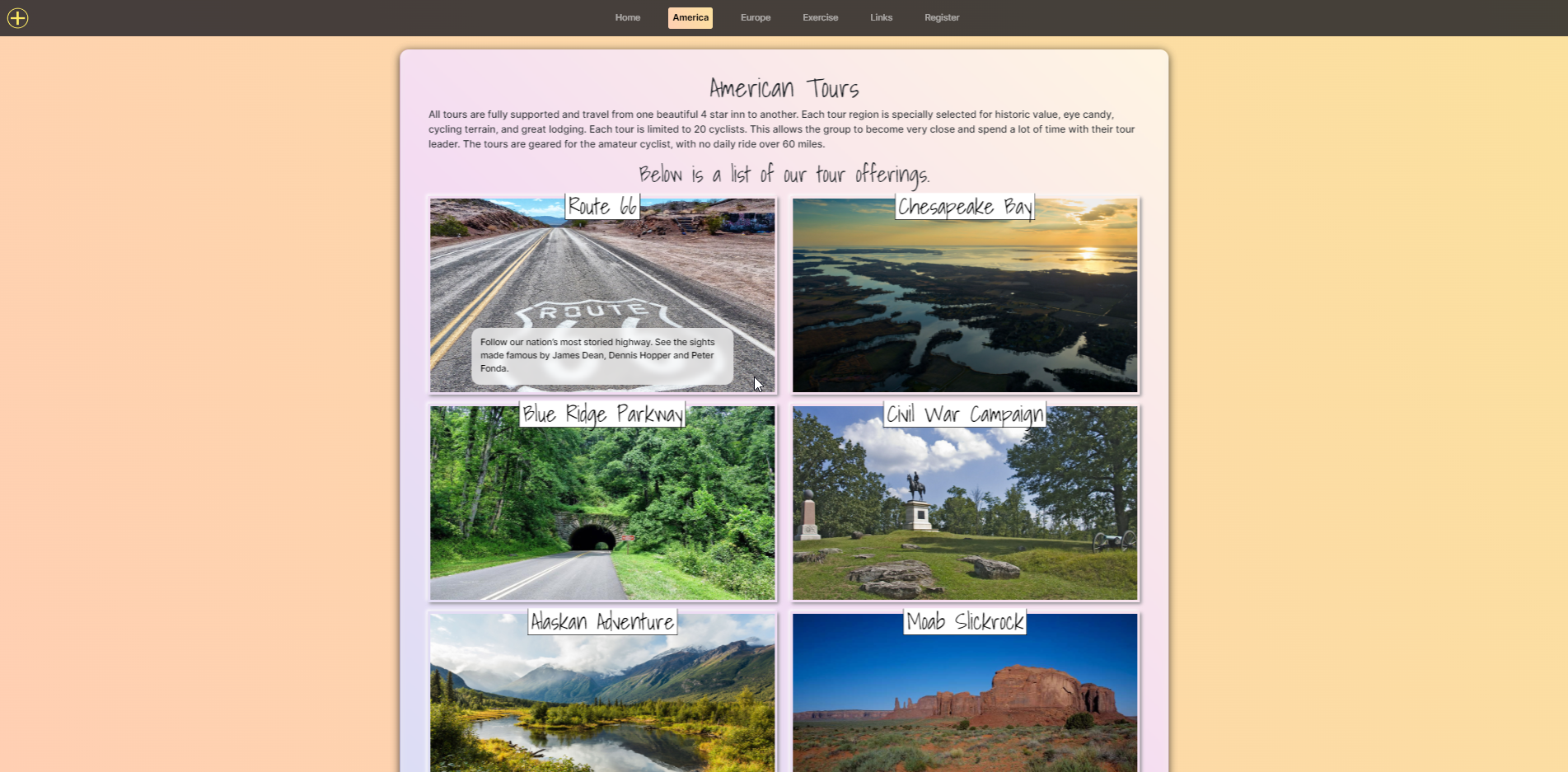 Livestrong Cycling American Tours